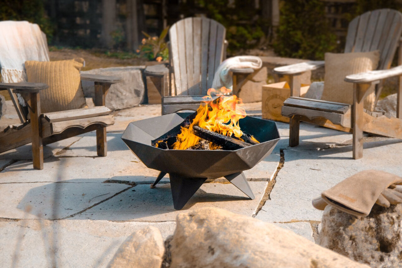 3ft Polygon Fire Bowl Product Image